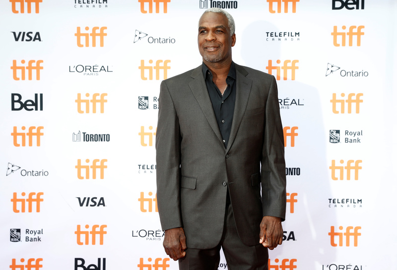 Oakley arrives on the red carpet for the film