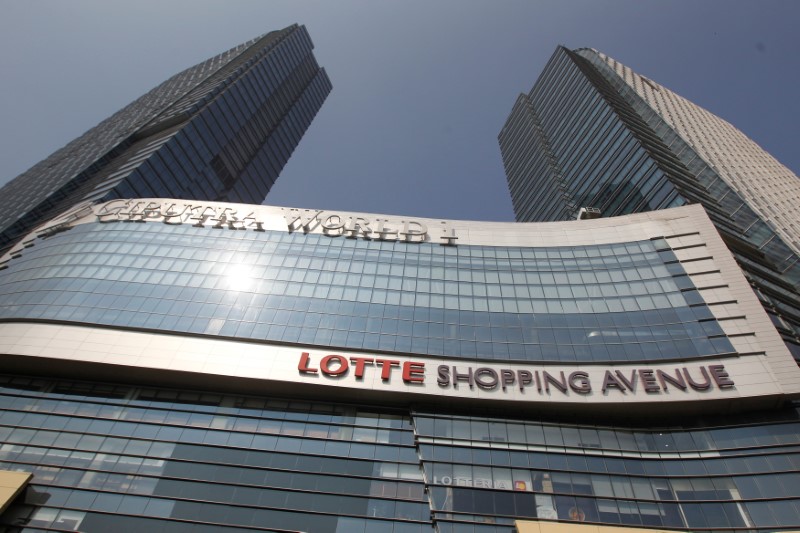 A view of the Ciputra World 1, Lotte Shopping Avenue, shopping mall in Jakarta, Indonesia