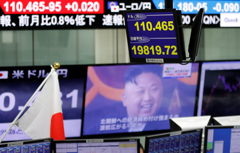Japan's Abe calls for enforcement of sanctions against North Korea Japan's Abe calls for enforcement of sanctions against North Korea