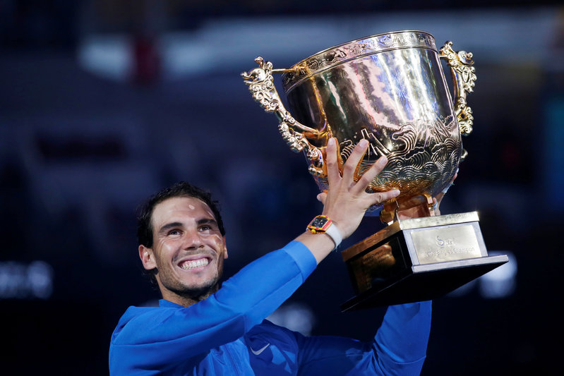 Rafael Nadal Conquers Frustrated Kyrgios to Win 75th Career Title Rafael Nadal Conquers Frustrated Kyrgios to Win 75th Career Title
