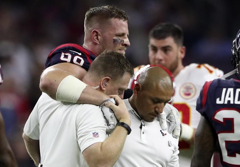 JJ Watt tweets emotional response to injury