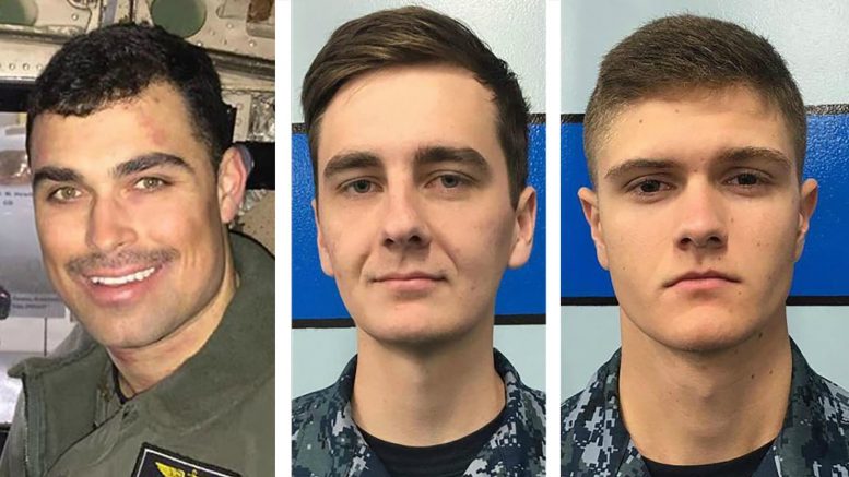 2 sailors from Florida, 1 from Louisiana die in crash