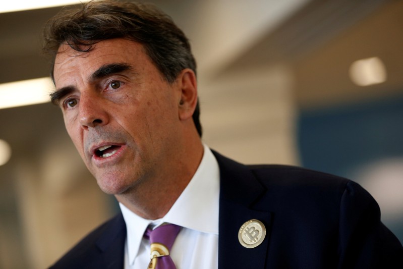 FILE PHOTO: CAL 3 chairman Time Draper speaks after announcement of 600,000 signatures to put plan to partition California into three states in San Mateo, California