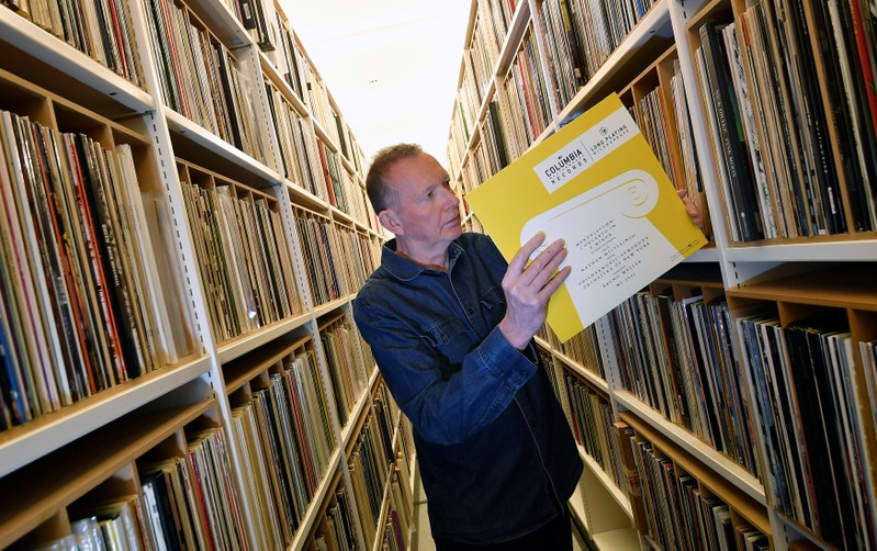 Limited edition pressing of Mendelssohn's Violin Concerto at British Library's musical collection of in London