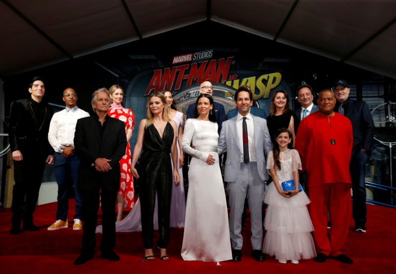 FILE PHOTO: Cast members and crew attend the premiere of the movie “Ant-Man and the Wasp” in Los Angeles