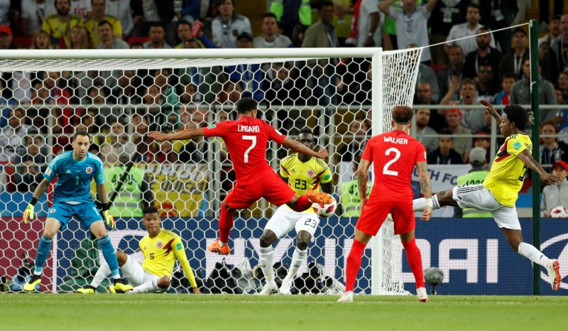 World Cup - Round of 16 - Colombia vs England