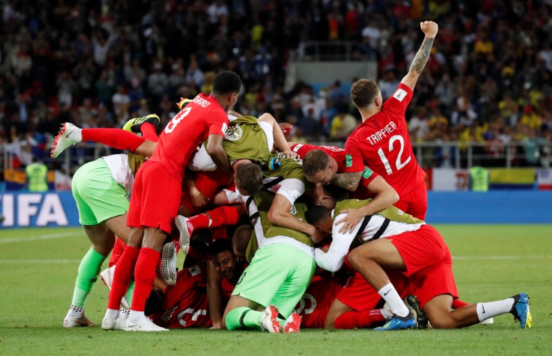 World Cup - Round of 16 - Colombia vs England