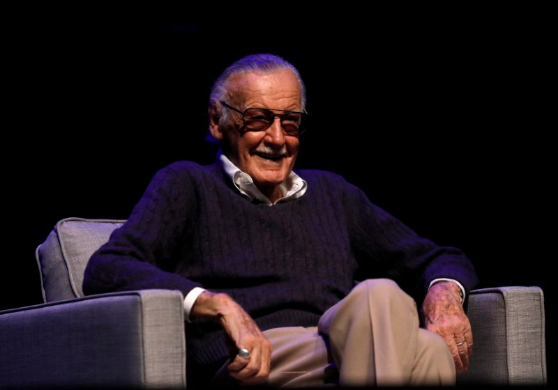 FILE PHOTO - Marvel Comics co-creator Lee attends a tribute event