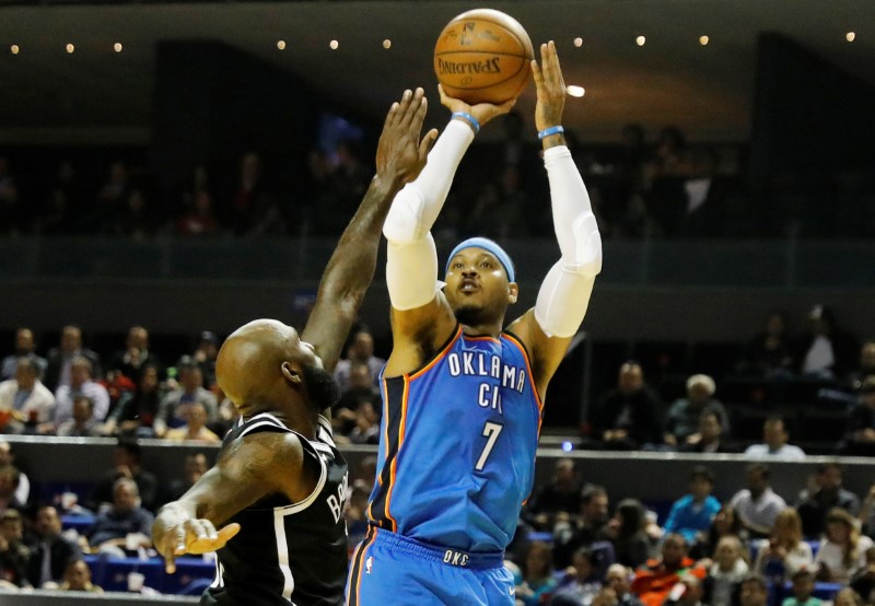 Basketball - NBA Global Games - Brooklyn Nets v Oklahoma City Thunder