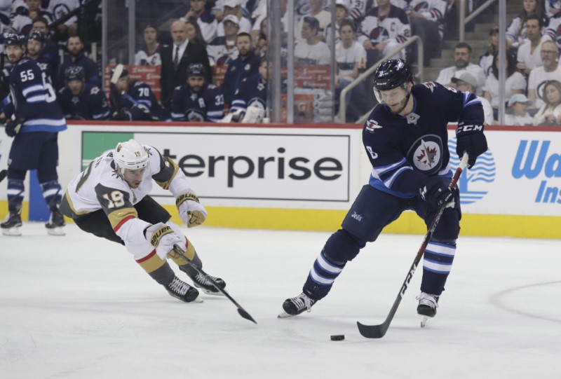 NHL: Stanley Cup Playoffs-Vegas Golden Knights at Winnipeg Jets