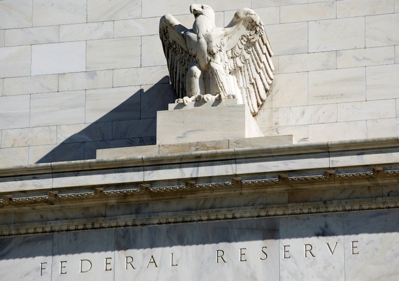 FILE PHOTO: The Federal Reserve Building in Washington