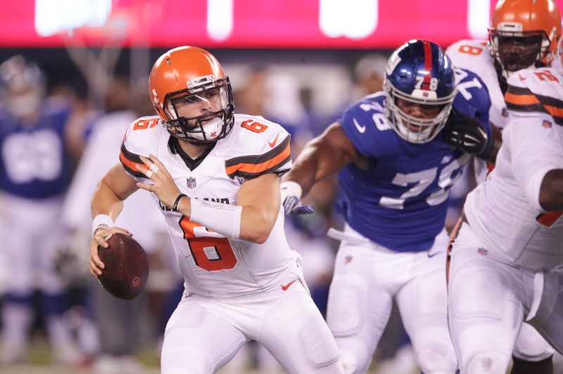NFL: Cleveland Browns at New York Giants