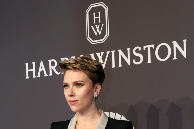 Scarlett Johansson arrives for amfAR’s Annual Fashion Week New York Gala in New York