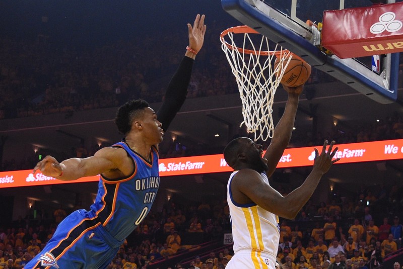 NBA: Playoffs-Oklahoma City Thunder at Golden State Warriors