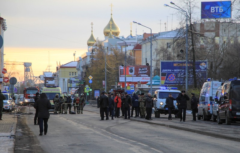 Image result for Blast near FSB security service office in northern Russia kills one