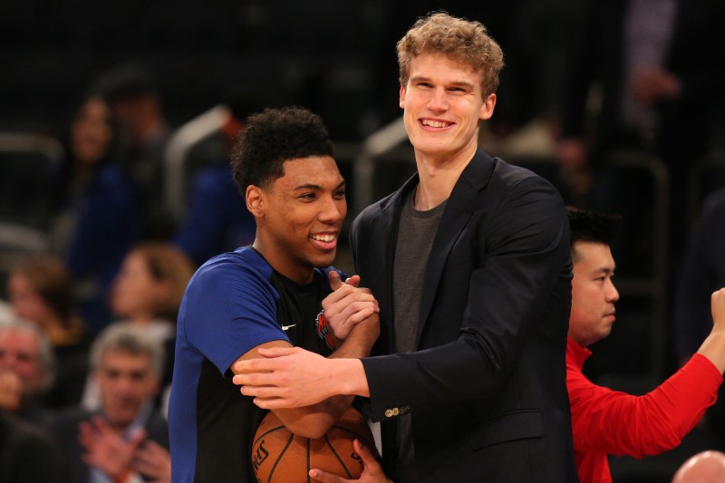 NBA:芝加哥公牛队在纽约尼克斯队