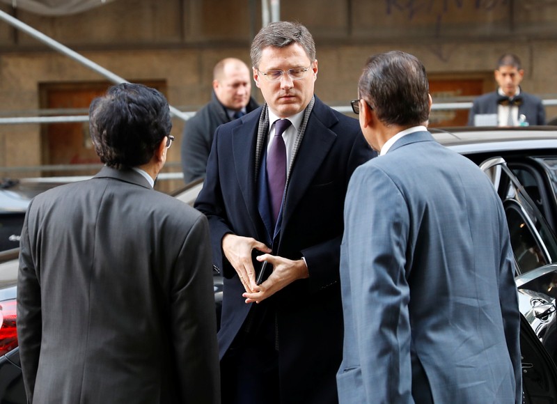 Russian Energy Minister Novak arrives at the OPEC headquarters in Vienna