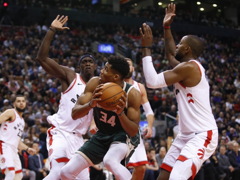 NBA Milwaukee Bucks at Toronto Raptors