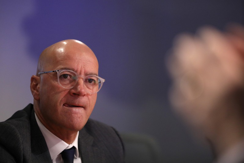 Joachim Fels, Managing Director at PIMCO, speaks during the Reuters Global Investment Outlook Summit in New York