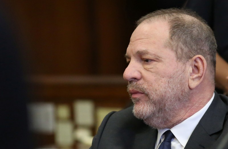FILE PHOTO: Film producer Harvey Weinstein attends a hearing in New York State Supreme Court in New York