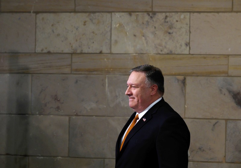 FILE PHOTO: U.S. Secretary of State Pompeo visits Egypt