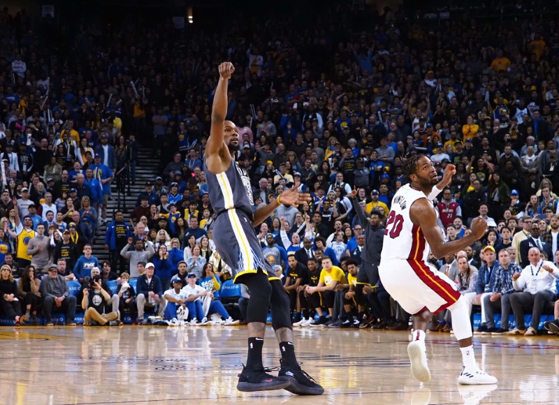 NBA: Miami Heat at Golden State Warriors