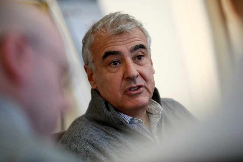 Marc Lasry, CEO and Co-Founder of Avenue Capital Group, speaks during the Reuters Global Investment Outlook Summit in New York