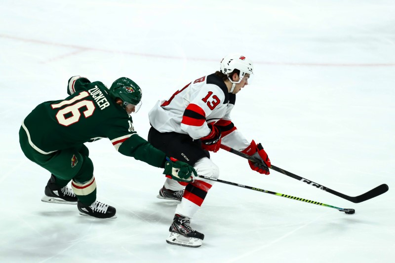 NHL: New Jersey Devils at Minnesota Wild