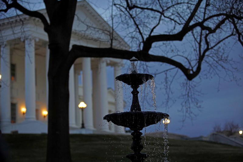 FILE PHOTO: The Virginia State Capitol, the seat of state government of the Commonwealth of Virginia, is pictured in Richmond