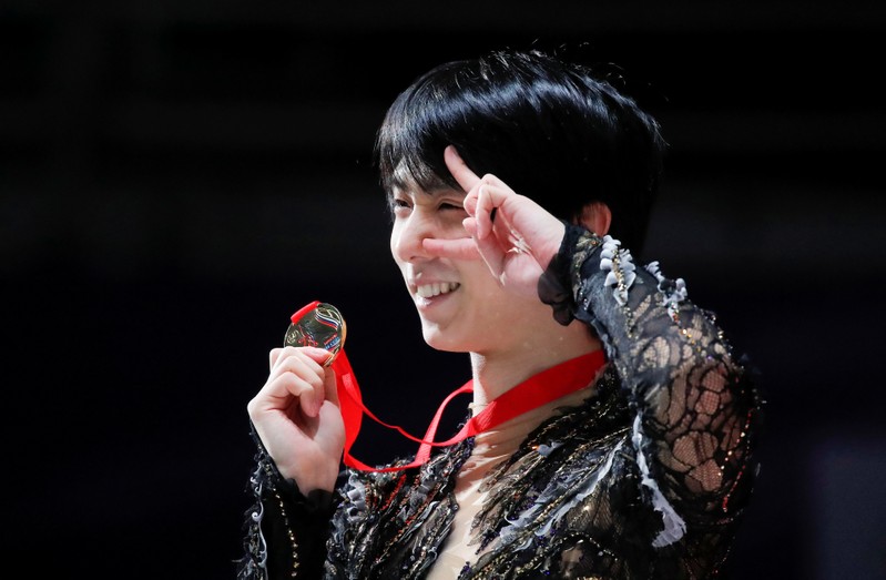 FILE PHOTO: Figure Skating - ISU Grand Prix Rostelecom Cup 2018 - Men's Free Skating