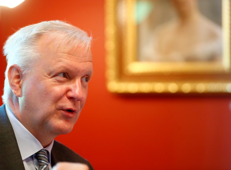 FILE PHOTO: Finland's central bank governor Rehn in Helsinki