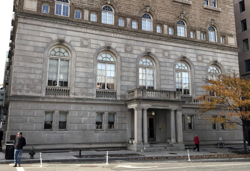 FILE PHOTO: PricewaterhouseCoopers (PWC) is seen in Washington