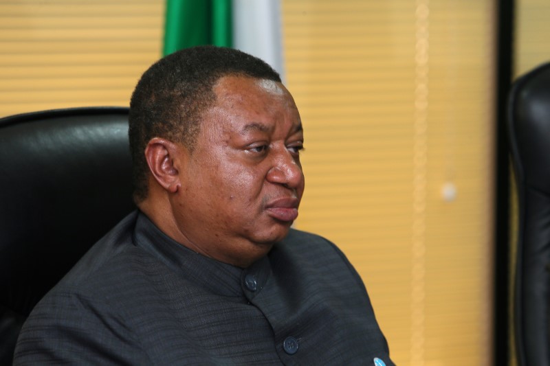 FILE PHOTO: OPEC Secretary General Mohammed Barkindo seen during his visit to Abuja, Nigeria
