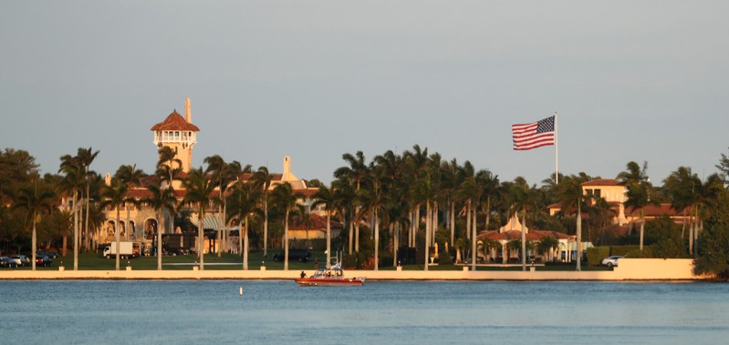 FILE PHOTO: Trump's Mar-a-Lago estate in Palm Beach, Florida