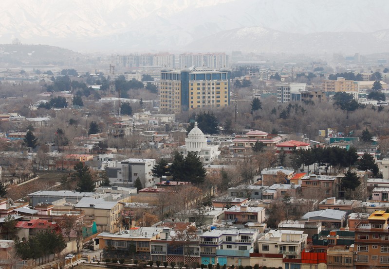 A general view of green zone in Kabul, Afghanistan