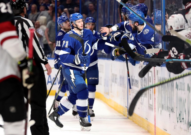 NHL: Arizona Coyotes at Tampa Bay Lightning