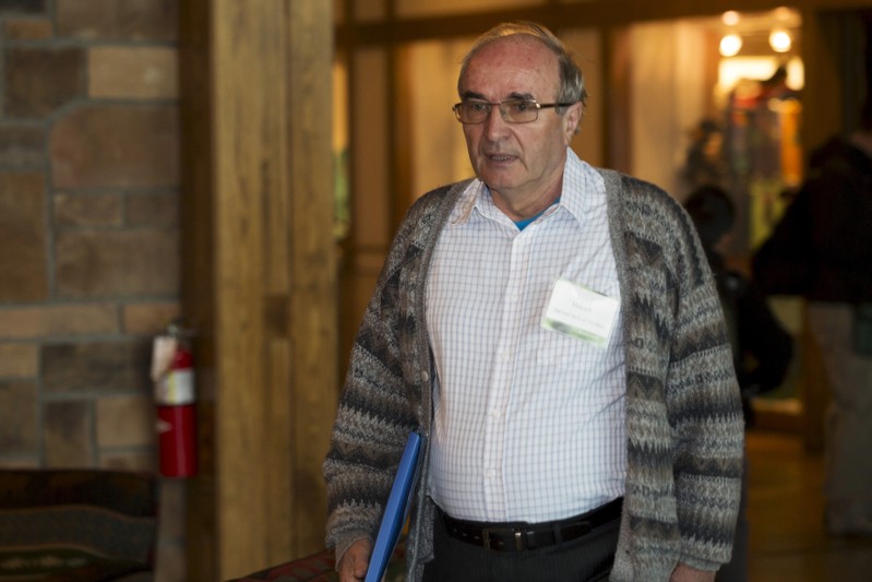 National Bank of Slovakia Governor Makuch is seen during the Federal Reserve Bank of Kansas City's annual Jackson Hole Economic Policy Symposium in Jackson Hole