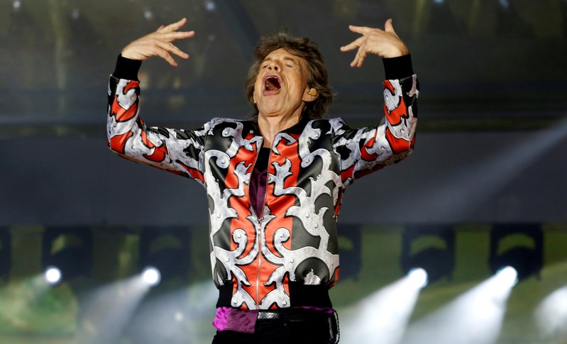 FILE PHOTO: Mick Jagger of the Rolling Stones performs during a concert of their