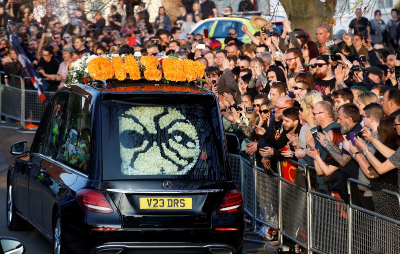 Hundreds Gather in UK Town for Prodigy Lead Vocalist Keith Flint's Funeral