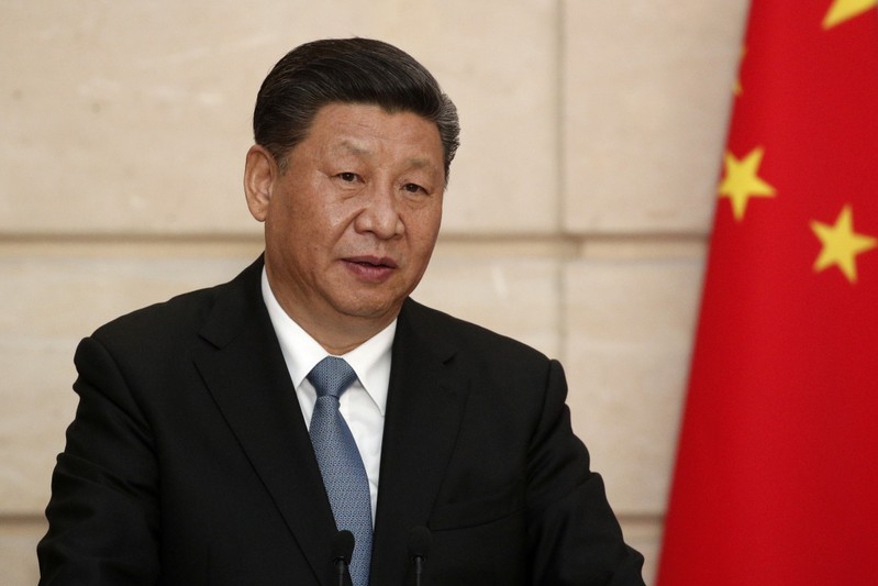 Chinese President Xi Jinping in Paris