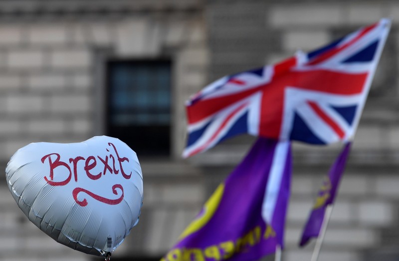 FILE PHOTO: Pro-Brexit March to Leave demonstration in London