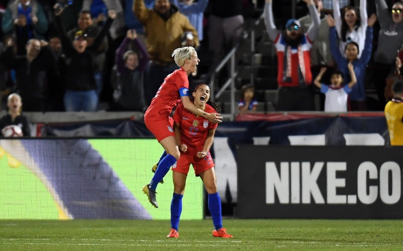 Soccer: International Friendly Women's Soccer-Australia at USA