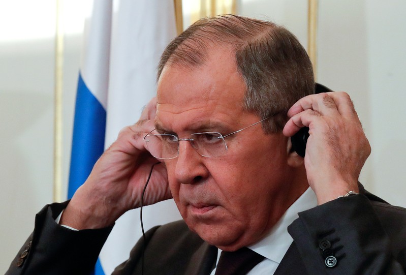 Russian Foreign Minister Lavrov and Egypt's Foreign Minister Shoukry meet in Cairo