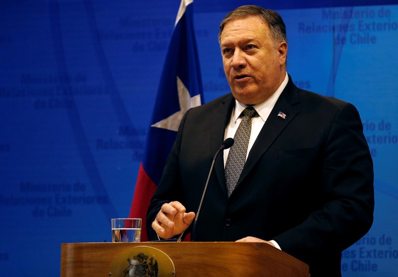 FILE PHOTO - U.S. Secretary of State Mike Pompeo visits Chile