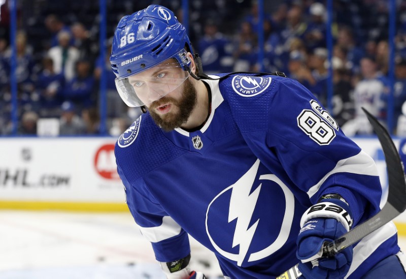NHL: Stanley Cup Playoffs-Columbus Blue Jackets at Tampa Bay Lightning