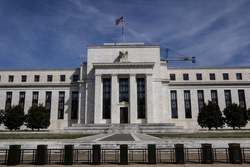 FILE PHOTO: FILE PHOTO: FILE PHOTO: The Federal Reserve Board building on Constitution Avenue is pictured in Washington