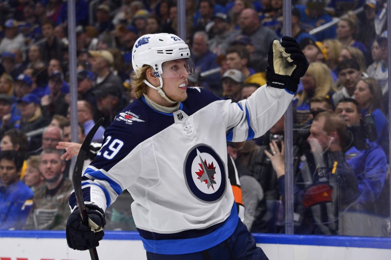 NHL: Stanley Cup Playoffs-Winnipeg Jets at St. Louis Blues