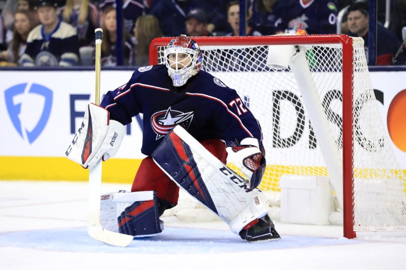NHL: Stanley Cup Playoffs-Tampa Bay Lightning at Columbus Blue Jackets