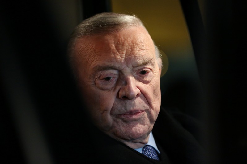 FILE PHOTO: Jose Maria Marin of Brazil, one of three defendants in the FIFA scandal, leaves the United States Federal Court in New York