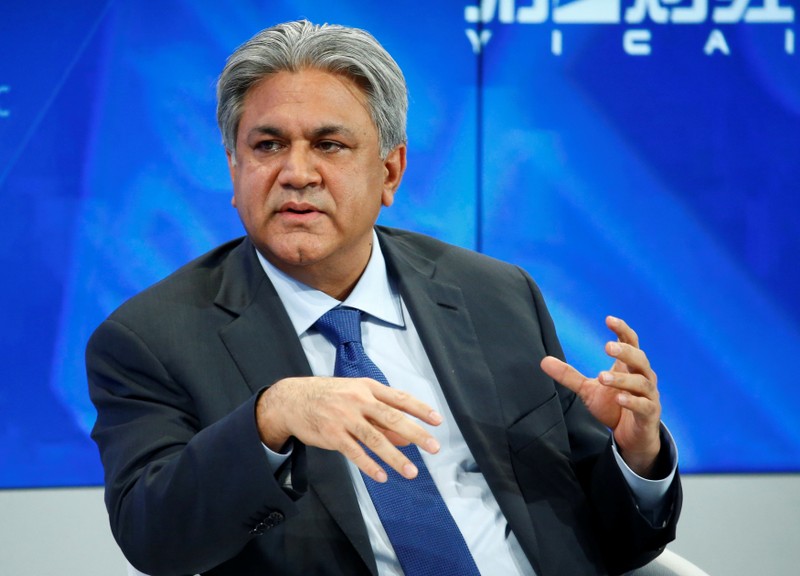 FILE PHOTO: Naqvi Founder and Group Chief Executive of Abraaj Group attends the annual meeting of the WEF in Davos